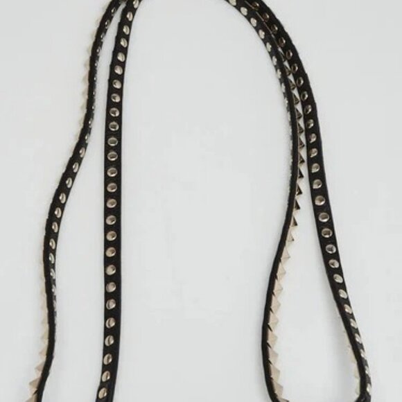 Valentino Black Pebbled Leather No Limit Crossbody Bag - Picture 7 of 12